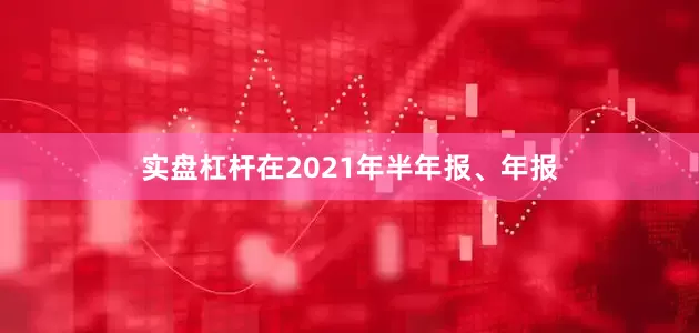 实盘杠杆在2021年半年报、年报